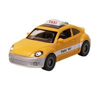 di taxi: mini auto gialla della città di Nuova