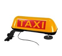 di taxi per auto - Lampada magnetica Light Light a LED da 12 V | Segnale di visualizzazione illuminata luminosa per rideshare, cavalcata, veicoli di consegna, navetta aeroportuale, noleggio priv