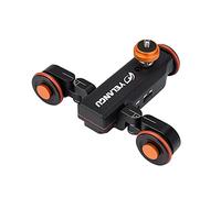 di Telecamera Motorizzata L4X per DSLR e Videocamera - Cursore della Traccia di Alluminio Precisione con Telecomando, capacità Carico 3 Kg e compatibilità del Filo Universale