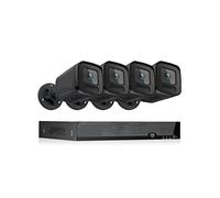 Di Telecamere Di Videosorveglianza A Livello Di Luce Nera Kit Di Telecamere IP Di Sicurezza For Esterni Protezione Di Sicurezza Esterna(None,8CH NVR and 4 Camera)