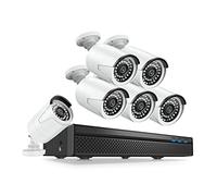 Di Telecamere Di Videosorveglianza Poe Registratore Nvr Telecamere Di Sorveglianza Registrazione Audio Telecamere IP Poe(2T,5MP with 6pcs Camera)