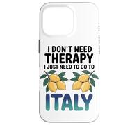 Di Terapia, Devo Solo Andare In Italia Coffee Custodia per iPhone 16 Pro