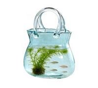 di trasparente per bevande, grande trasparente a forma di borsa | Vaso di per bouquet fiori e bicchiere, per matrimoni, serate cocktail, camere da , centrotavola