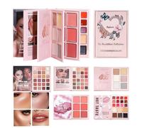 di trucco per il viso completo - Palette per il trucco da donna | Highlighter a lunga tenuta, per principianti, amanti della bellezza, spose, quotidiano, feste, matrimoni, viaggi, eventi