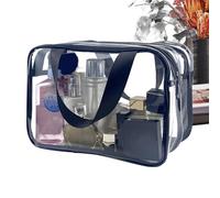 di Trucco Trasparente - Beauty case da Viaggio Trasparente | Beauty case trasparente | Borsa organizer per il trucco | Borse per cosmetici da donna Da Viaggio, Shampoo, Conteni