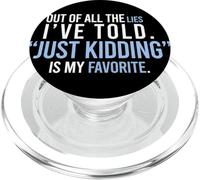 Di tutte le bugie che ho raccontato sto scherzando PopSockets PopGrip per MagSafe