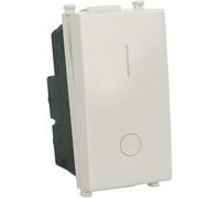 Di Tutto Per Tutti® - Interruttore 2P Bipolare 0-1 16A 250V 1M, Compatibile Vimar Plana Bianco