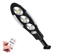 Di Tutto Per Tutti® - Lampione con Pannello Solare 150W Led Esterno Telecomando Impermeabile Ip66 Faro Luce Fredda 6500K 9 Ore Autonomia Sensore Crepuscolare Stradale (150W)