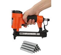 Di Tutto Per Tutti® Set 2 In 1 Graffettatrice Ad Aria Compressa 6-16MM | Spillatrice Pneumatica 8016 | + 5000 Graffette