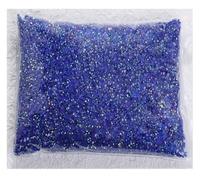 di un diamante di cristallo, Cristalli di strass in resina AB con retro piatto for nail art e decorazioni artigianali multicolore 2-6 mm(CapriBlueAB,Ss6 2mm(10000pcs))