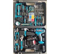 di Utensili Elettrici 4 Pezzi - Trapani Senza Fili 20V, 2 Batterie