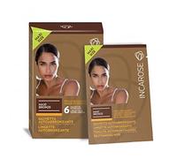 INCAROSE maxi bronze salviette autoabbronzanti viso e decollete 6 salviettine