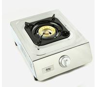 Di Valore Acciaio Inox Fornello a Gas 1 Fuochi Propano Cucina da Campeggio Wok [EEK: A]