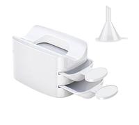 di vassoio di riciclaggio in polvere di immersione - 2 in 1 contenitore di riciclaggio in polvere, vassoio portatile a doppio strato | Fipping Nail Arrt Manicure per principianti Prof