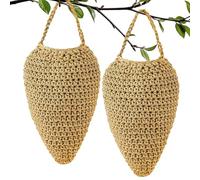 di vespe | 2 Pezzi di ornamento appendibile | Finto di Vespe Sospeso,per Giardino, Terrazzo, Balcone, Grondaia, Cortile, Casa al Mare