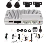 di vista surround GRCFUMO, surround della vista per uccelli, a vista surround a 360 ° 1080p monitoraggio parcheggio a 170 ° largo angolo a 4 vie 3D DVR 3D per automobili