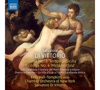 7215438 Audio Cd Salvatore Di Vittorio - Sinfonia No.3 'Templi Di Sicilia', Sinf