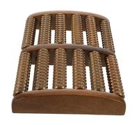 di vuoto per piedi: massaggiatore naturale in legno con per i meridiani sulle piante dei piedi - Massaggiatore manuale portatile per la casa/ufficio o in viaggio