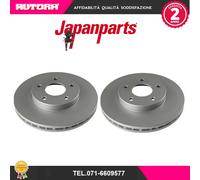 DI158 Coppia Disco freno ant (MARCA-JAPANPARTS).