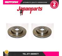 DI398 Coppia disco freno anteriore (MARCA JAPANPARTS).