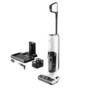 Di4 Velluto Fregona Elettrica 2 in 1 Aspira e Lava, Motore Digitale Brushless 220W, Autopulizia, Sensore Intelligente di Sporco, 40 min di Autonomia, Schermo LED, Doppio Serbatoio, Trazione Automatica