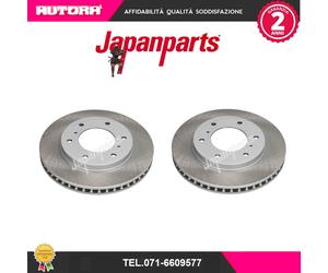 DI534 Coppia Disco freno anteriore (MARCA-JAPANPARTS).