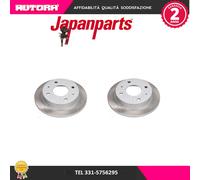 DI587C Coppia Disco freno anteriore (MARCA-JAPANPARTS)..