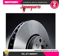 DI725 2 Disco freno anteriore (MARCA-JAPANPARTS)