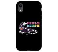 Dia De Los Muertos Gecko Skeleton Soul Day Of Dead Halloween Custodia per iPhone XR