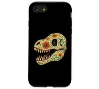 Día de los Muertos, Giorno dei morti, Dinosauro di zucchero Custodia per iPhone SE (2020) / 7/8