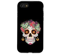 Dia De Los Muertos Giorno Dei Morti Halloween Sugarskull Custodia per iPhone SE (2020) / 7 / 8