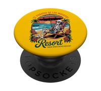 Dia de los Muertos - Giorno divertente della vacanza dei morti PopSockets PopGrip Adesivo