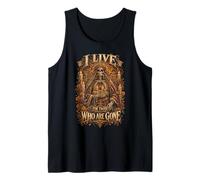 Dia De Los Muertos I Live Fot Those Who Are Gone Canotta
