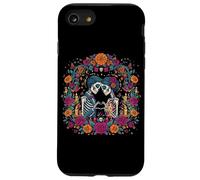 Dia De Los Muertos Scheletri Danza Messicano Giorno Dei Morti Custodia per iPhone SE (2020) / 7/8