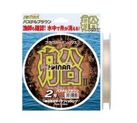 DIA FISHING JOINAR Fluorocarbon Fune Harisu Leader Line 100m Marrone Pastello
