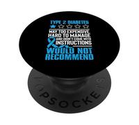Diabete di tipo 2 troppo costoso difficile da gestire e non lo ha fatto PopSockets PopGrip Adesivo