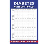 Diabetes Notebook Tracker: Weekly Glucose & Blood Sugar Tracker Journal | Diabetes Monitoring Log Book | Blood Sugar Log Book (Breakfast, Lunch, Dinner, Snacks, Bedtime, Night)