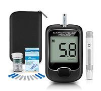 Diabetes test kit glucosio nel sangue kit di monitoraggio della glicemia con 25 strisce reattive e 25 lancette per diabetici in mg/dL di Exactive EQ Impulse