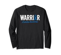 Diabetes Warrior per sopravvissuto al diabete Maglia a Manica