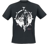 Diablo 4 - Necromancer Uomo T-Shirt nero L 100% cotone Regular