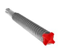 Diablo by Freud DMAMX1240 - Punta per martello a 4 taglienti con testa in metallo duro SDS-Max, 2,5 x 78,7 x 91,4 cm