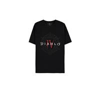 Difuzed Maglietta Diablo IV a maniche corte con logo Pentagram Nero s