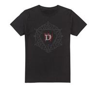 Diablo IV Maglietta Logo Pentagramma Uomo (TV5248)