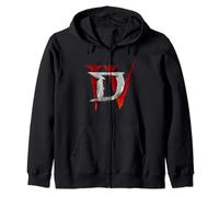 Diablo IV Video Game Official Logo Simplified Felpa con Cappuccio
