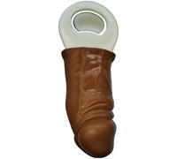Diablo picante - apribile a forma di pene in gomma marrone