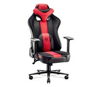 Diablo Sedia da Gaming in Tessuto X-Player 2.0 - Gaming Chair Ergonomica con Braccioli 3D - Cuscino Cervicale/Lombare Funzione Dondolo - Sedia per PC, Poltrona Gaming, Sedia Ufficio 160 kg - King (XL)