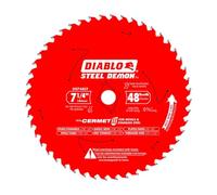 Diablo D0748CF - Lama per sega a 48 denti in acciaio inox e metallo CERMET II, 7 1/4", durata fino a 5 volte maggiore