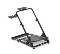 DIABLO X-Drive Mini Supporto per volante per simulazione di corse compatibile con la maggior parte dei modelli altezza e inclinazione regolabili supporto per leva del cambio pieghevole nero compatto