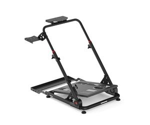 DIABLO X-Drive Mini Supporto per volante per simulazione di corse compatibile con la maggior parte dei modelli altezza e inclinazione regolabili supporto per leva del cambio pieghevole nero compatto