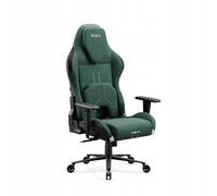 DIABLO X.One Sedia da gioco Tessuto X.One Poltrona Ergonomica con Braccioli Regolabili Cuscino Lombare e Seduta Refrigerante Base in Metallo 140 kg Forest Green